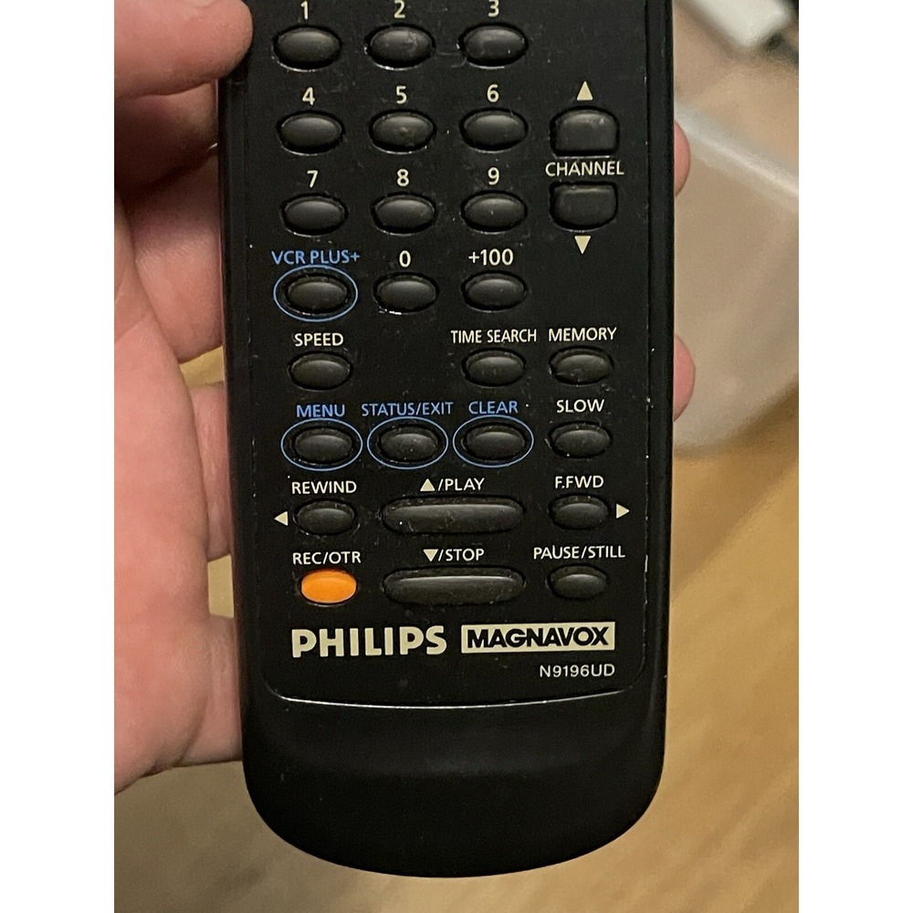 Philips Magnavox N9196UD  remote control replacement great shape - Picture 3 of 4